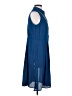 Thalia Sodi 100% Polyester Blue Casual Dress Size S - photo 4