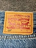 Levi's Stars Blue Denim Shorts Size 28 waist - photo 3