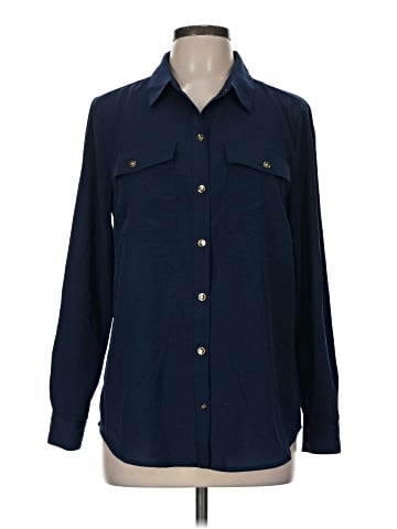 Charter Club Long Sleeve Blouse (view 1)