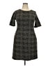 Lands' End Tweed Gray Casual Dress Size 18 - photo 1