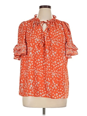 Max Studio 3/4 Sleeve Blouse (view 1)