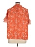 Max Studio 100% Polyester Orange 3/4 Sleeve Blouse Size 1X - photo 2