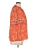 Max Studio 100% Polyester Orange 3/4 Sleeve Blouse Size 1X - photo 4