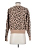 Re:named 100% Cotton Animal Print Tan Pullover Sweater Size S - photo 2