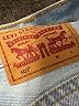 Levi's 100% Cotton Blue Denim Shorts Size 32 waist - photo 3
