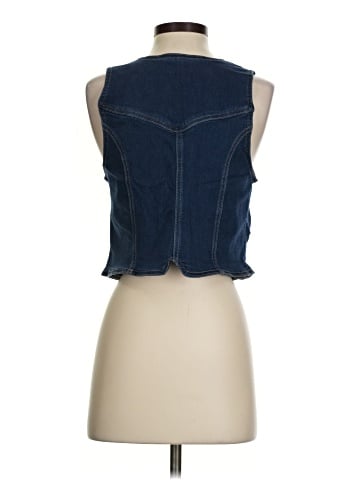Nicole by Nicole Miller Denim Vest (view 2)