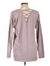 Danskin Now Gray Long Sleeve Top Size L - photo 2