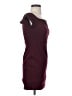 Lulus Solid Burgundy Cocktail Dress Size S - photo 4