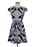 B. Darlin Paisley Blue Casual Dress Size S (estimated) - photo 1