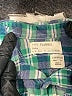 Crewcuts 100% Cotton Plaid Teal Long Sleeve Button-Down Shirt Size 2 - photo 3
