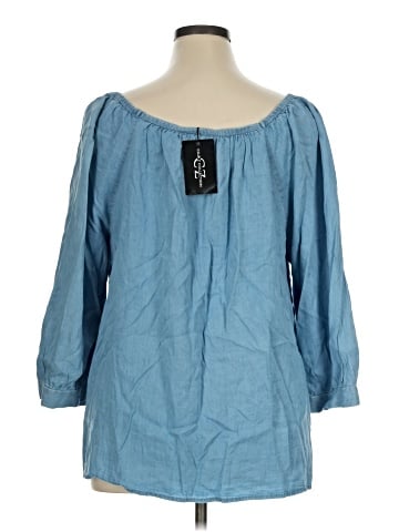 Club Z Collection 3/4 Sleeve Blouse (view 2)