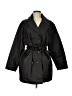 Assorted Brands 100% Polyester Black Trenchcoat Size M - photo 1