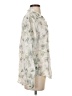 Cloth & Stone Floral Ivory Long Sleeve Blouse Size S - photo 4