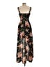 B. Darlin Floral Black Cocktail Dress Size 7 - 8 - photo 2