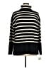 Falls Creek Stripes Black Turtleneck Sweater Size XL - photo 1