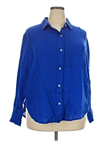 Sonoma Goods for Life 3/4 Sleeve Button-Down Shirt (view 1)