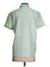 Eddie Bauer 100% Polyester Green Short Sleeve Blouse Size S - photo 2