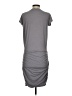 Athleta Solid Gray Casual Dress Size S - photo 2