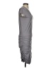 Athleta Solid Gray Casual Dress Size S - photo 4