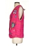 Sigrid Olsen Pink Sweater Vest Size S - photo 5