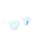 Assorted Brands White Blue Sunglasses One size - photo 1