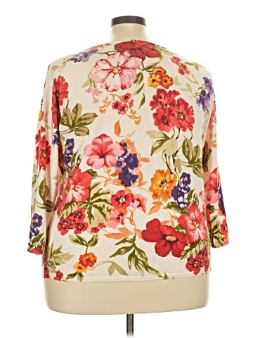 Talbots 3/4 Sleeve T-Shirt (view 2)