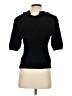 Zara 100% Acrylic Black 3/4 Sleeve Top Size S - photo 2