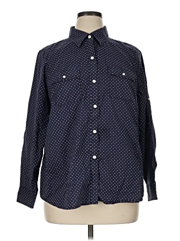 L.L.Bean Long Sleeve Button-Down Shirt (view 1)