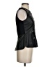 BCBGMAXAZRIA 100% Polyurethane Black Sleeveless Blouse Size XS - photo 4