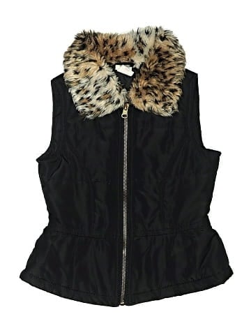 Circo Faux Fur Vest (view 1)