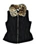 Circo 100% Polyester Black Faux Fur Vest Size XS (kids) - photo 1