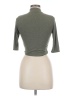 Papaya Green Short Sleeve Turtleneck Size M - photo 2