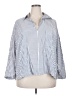 Max Studio Stripes Blue 3/4 Sleeve Blouse Size 2X - photo 1