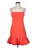 Glam Orange Cocktail Dress Size S - photo 1