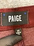 Paige Burgundy Jeans Size 25 waist - photo 4