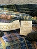 Caviar 100% Polyester Plaid Blue 3/4 Sleeve Blouse Size L - photo 7