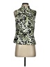 St. John Green Sleeveless Blouse Size S - photo 1