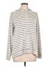 Market and Spruce Stripes Silver Pullover Sweater Size L - photo 1
