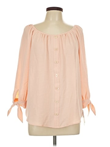 AB Studio 3/4 Sleeve Blouse (view 1)