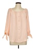 AB Studio 100% Polyester Pink 3/4 Sleeve Blouse Size L - photo 1