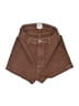 Princess Polly Brown Denim Shorts Size 24 waist (estimated) - photo 1