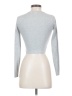 TNA 100% Cotton Silver Long Sleeve Top Size XS - photo 2