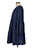 Unbranded Polka Dots Blue Casual Dress Size L - photo 5