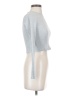 TNA 100% Cotton Silver Long Sleeve Top Size XS - photo 4