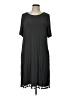 Unbranded Solid Gray Casual Dress Size L - photo 1