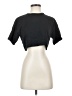 TNA Black Short Sleeve Turtleneck Size XS - photo 1