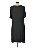 Unbranded Solid Gray Casual Dress Size L - photo 2