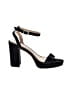 Ann Taylor LOFT Black Sandals Size 7 1/2 - photo 1