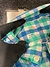 Crewcuts 100% Cotton Checkered-gingham Green Long Sleeve Button-Down Shirt Size 6 - 7 - photo 3