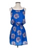 Everly Paisley Blue Casual Dress Size S - photo 1